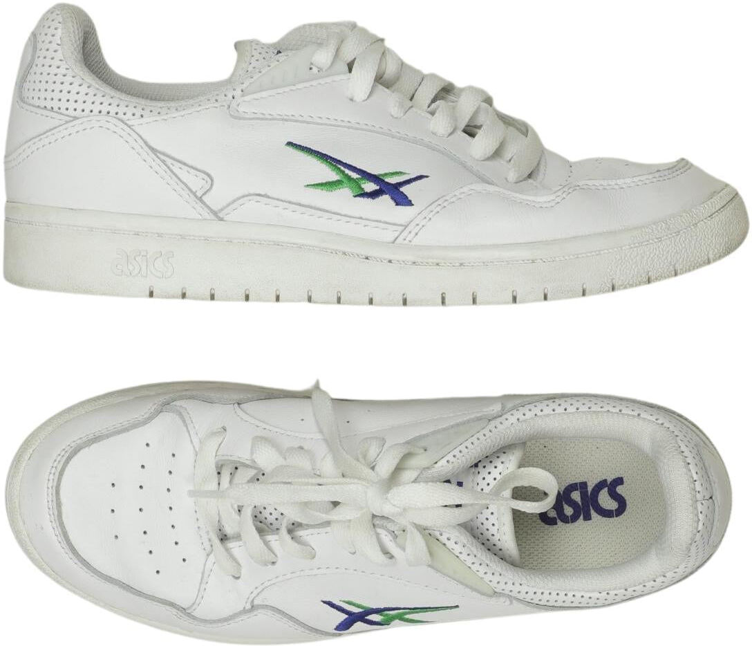 Asics Damen Sneaker, Weiß, Gr. EU 39.5, Leder - Second Hand