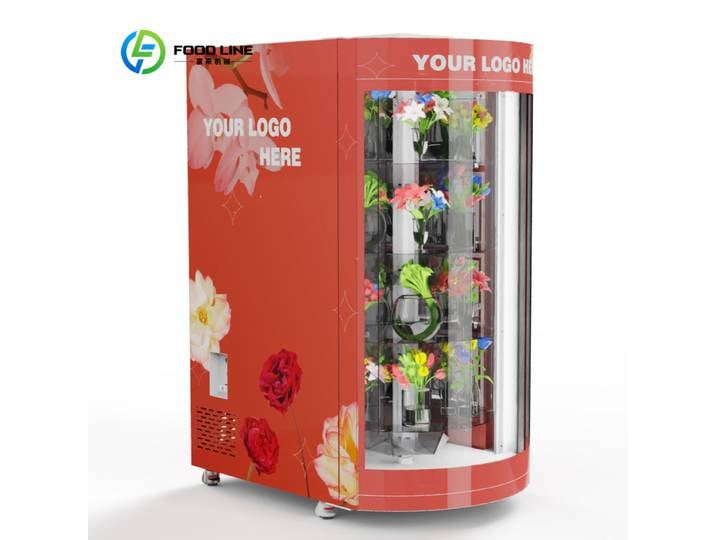 Distributeur automatique de fleurs congelées à vendre Distributeur automatique de fleurs fraîches séchées