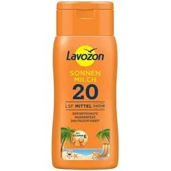 Lavozon Sonnenmilch LSF 20 Mittel 200 ml