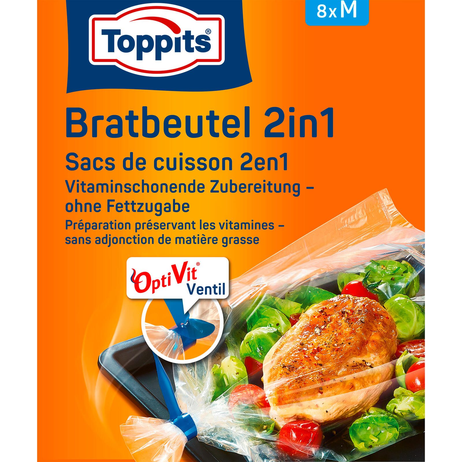 Toppits Bratbeutel M 2580541003