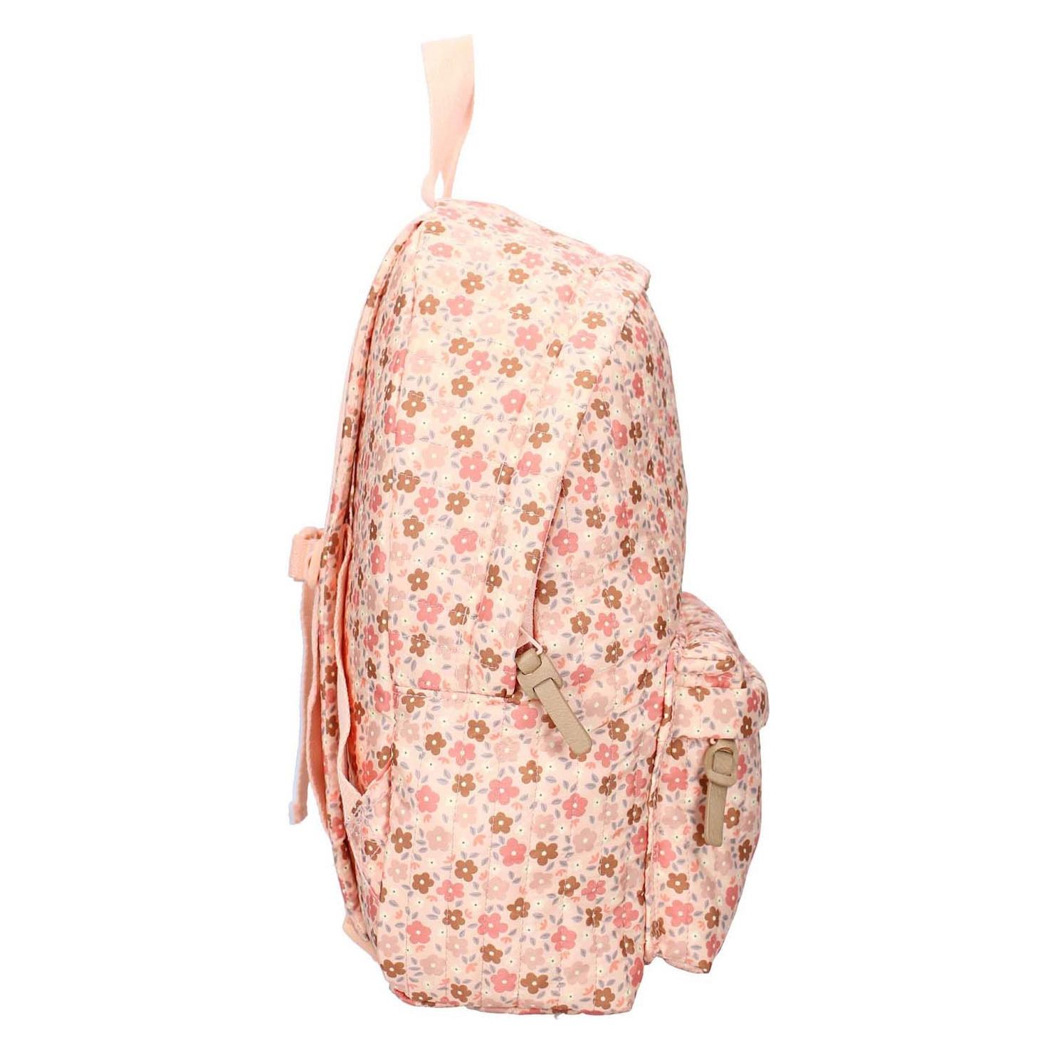 Kidzroom Lyon Magical Meadows Rugzak - Roze - Bloemen (030-00632)