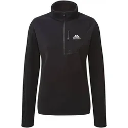 MOUNTAIN EQUIPMENT Mountain Equipment Damen Sweatshirt lg.Arm W MICRO ZIP-T, Größe S in Schwarz Schwarz