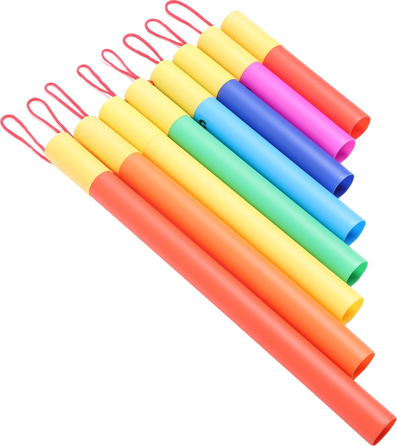 Cocosity 8 stuks muzikale geluidstubes, interactief en educatief percussie-instrument voor kinderen