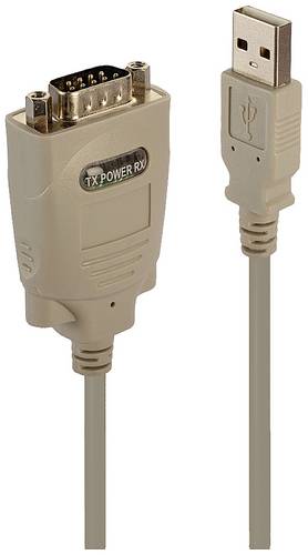 LINDY USB 1.1, Seriell Konverter [1x USB 1.1 Stecker A - 1x Seriell (9pol.)] 1.00 m