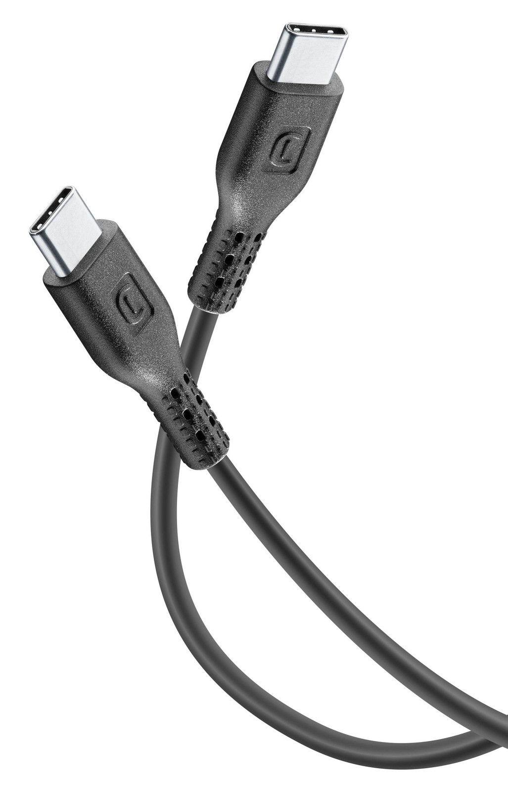 Cellularline USB-C naar USB-C kabel USBDATAC2C5A1MK, 1 m, zwart