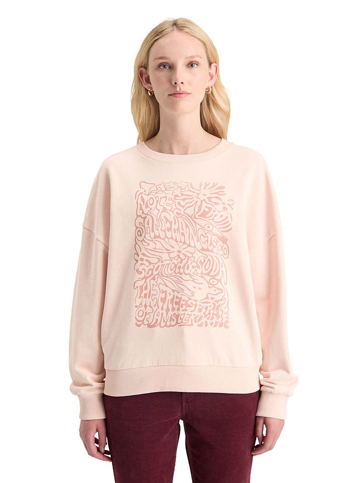 Scotch & Soda Sweatshirt in Rosa - L
