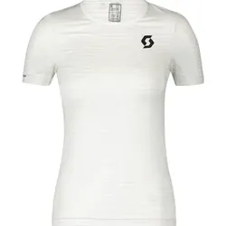 SCOTT Damen Shirt SCO Shirt W's Underwear Carbon SS, Größe XS in Weiß Weiß
