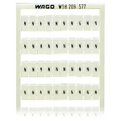 WAGO WSB-Bezeichnungssystem W: N (100x) 209-577