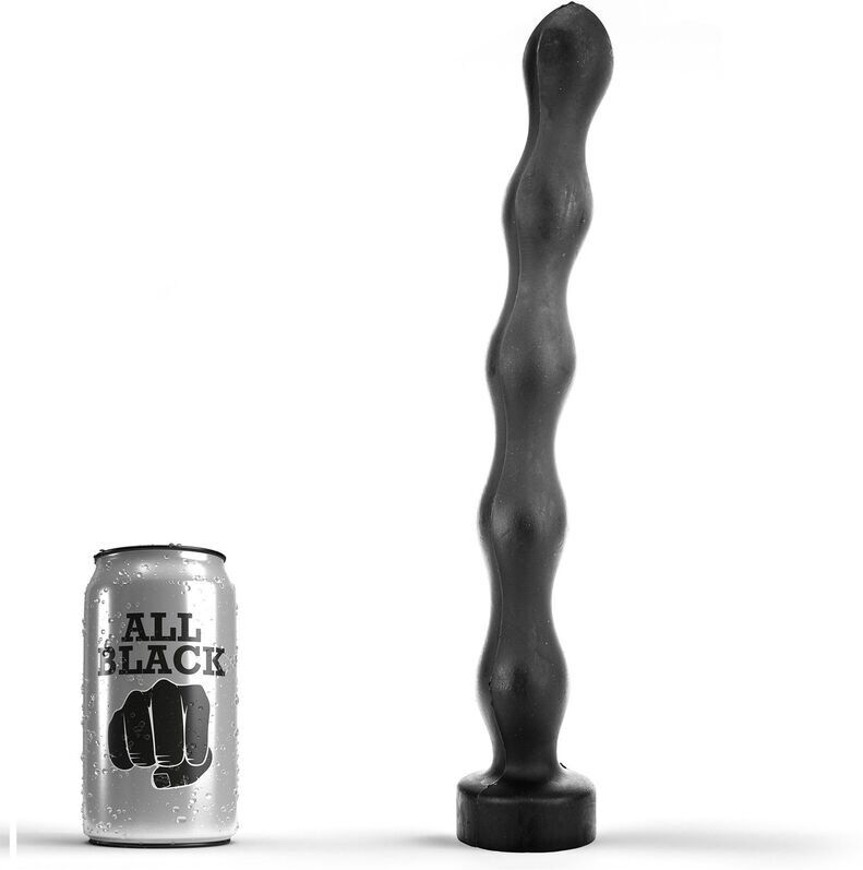 boule anale all black 32cm