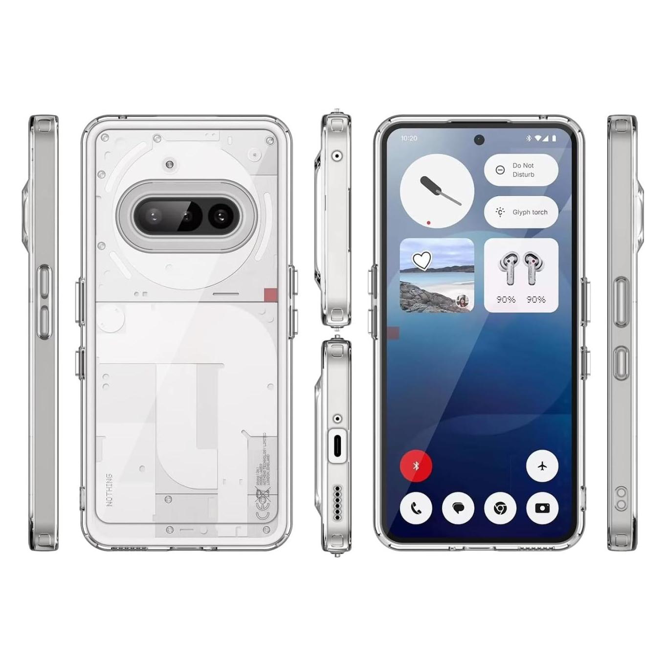 Screenguard SuperClear Hybrid Case (Nothing Phone (3a)) (00034732)