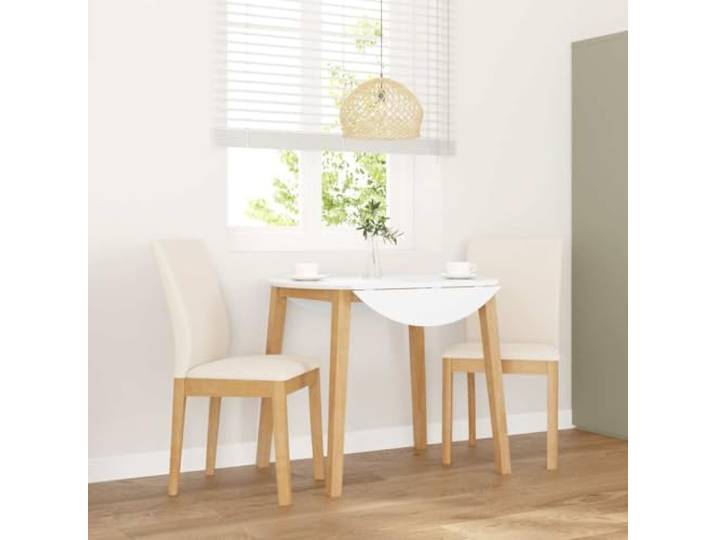 NLQMSU Essstühle mit Kissen, 2 Stück, Massivholz, Gummibaumholz Massives Gummibaumholz, inklusive Kissen, ergonomische Rückenlehnen, Ess- und Wohnzimmer