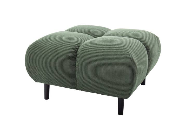 Pure Home Lifestyle Hocker, Olivgrün, Holz, Buche, quadratisch, 73x41x73 cm, Fußauswahl, Wohnzimmer, Hocker, Sitzhocker