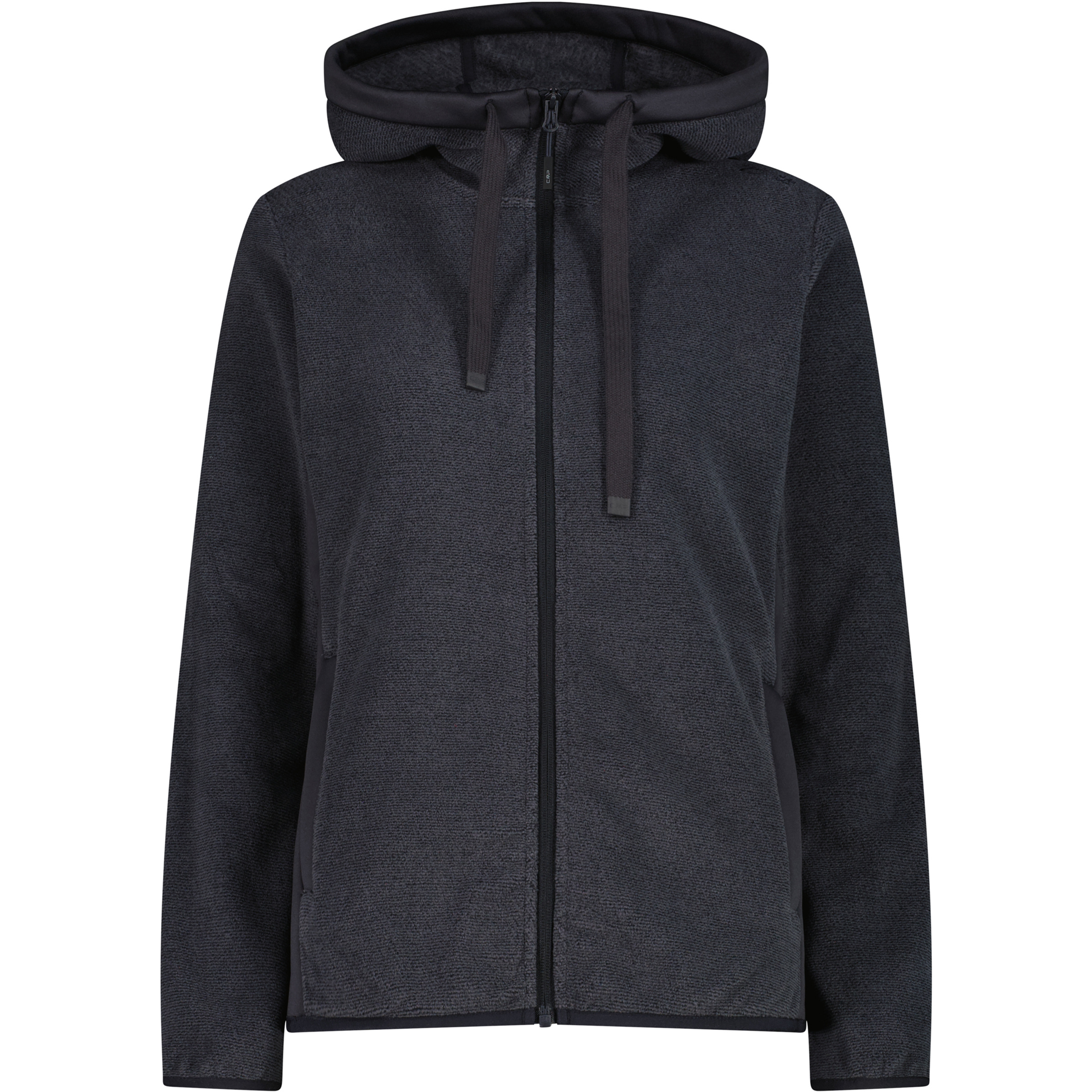 CMP Damen Fleecejacke grau Größe XXS Trekking Elastisch