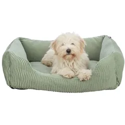 TRIXIE Bett Marley, eckig, 120 × 80 cm, salbei