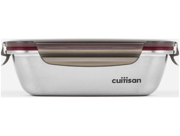 Glasslock Cuitisan Edelstahldose mit Clip-Deckel 580ml