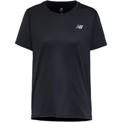 NEW BALANCE Sport Essential Funktionsshirt Damen | Gr. L | schwarz - schwarz
