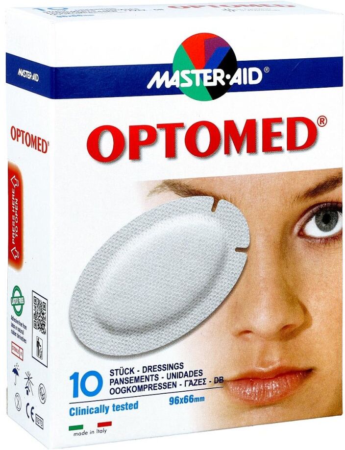 Optomed Augenkompresse selbstklebend steril