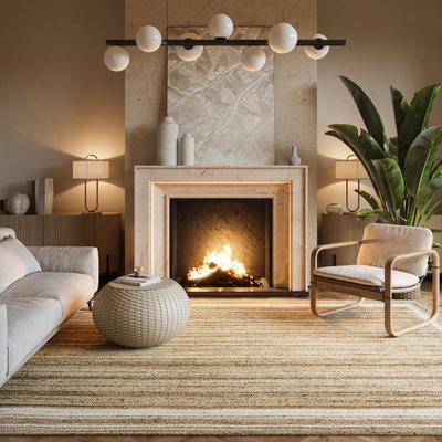 Nuloom Rikki Coastal Braided Jute Area Rug