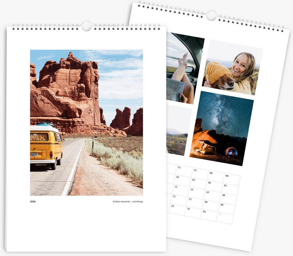 Myposter Terminkalender 2026 mit eigenen Fotos gestalten