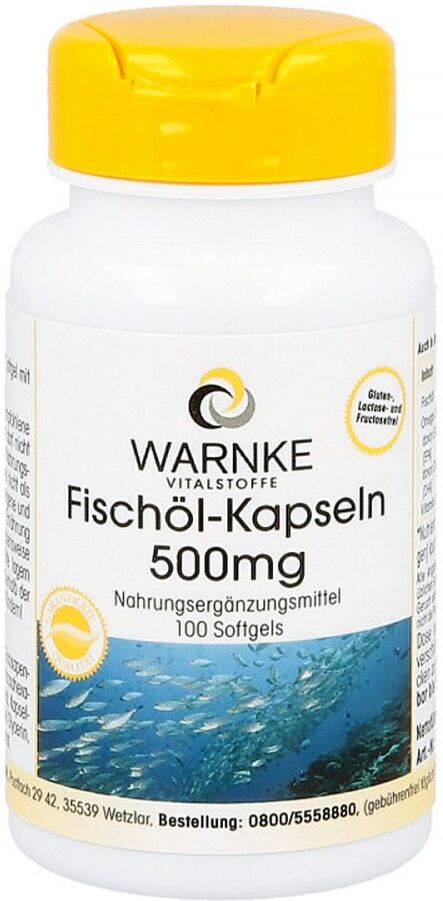Fischöl Kapseln 500 mg 100stk