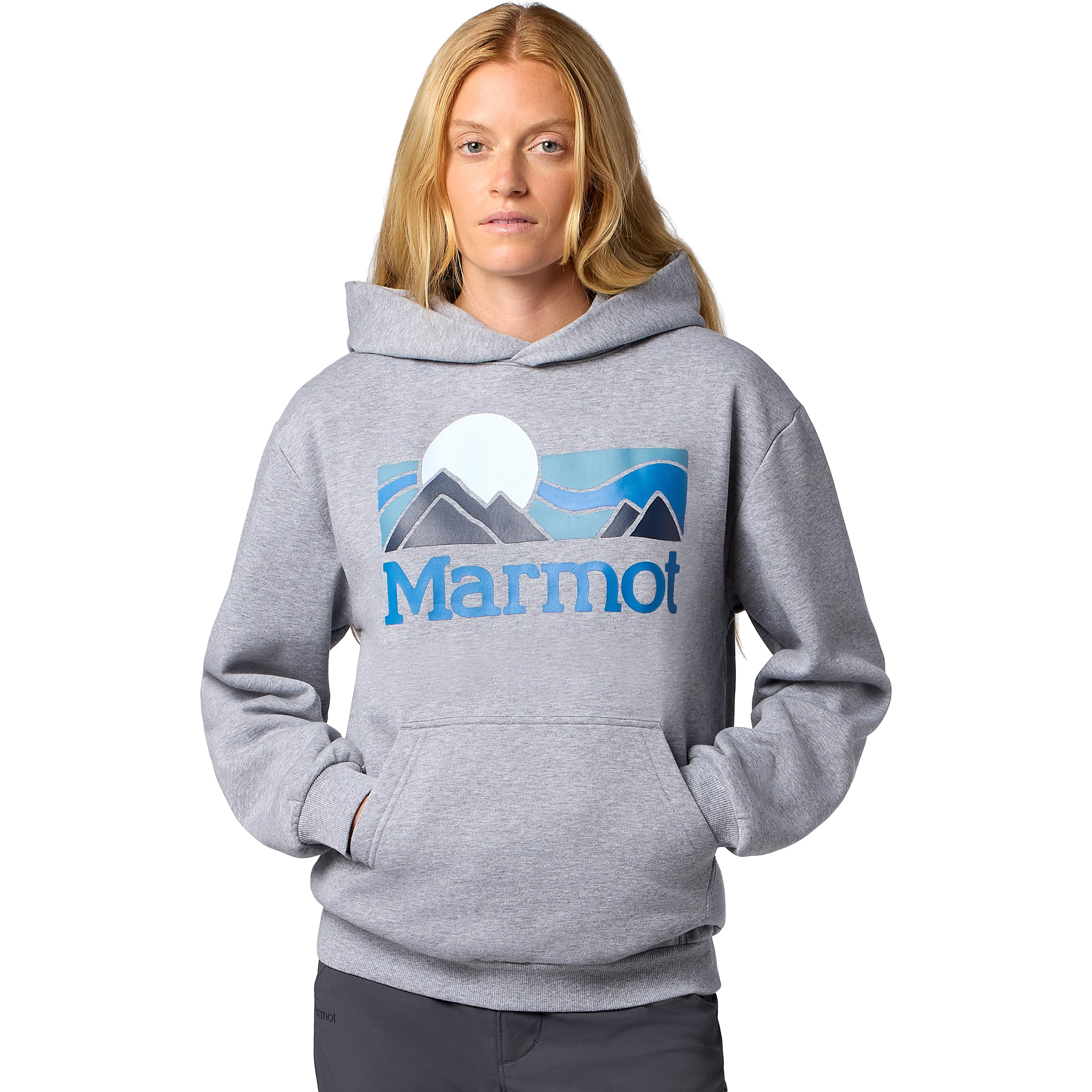 Marmot Coastal Damen Hoodies grau Größe XS Lifestyle Atmungsaktiv