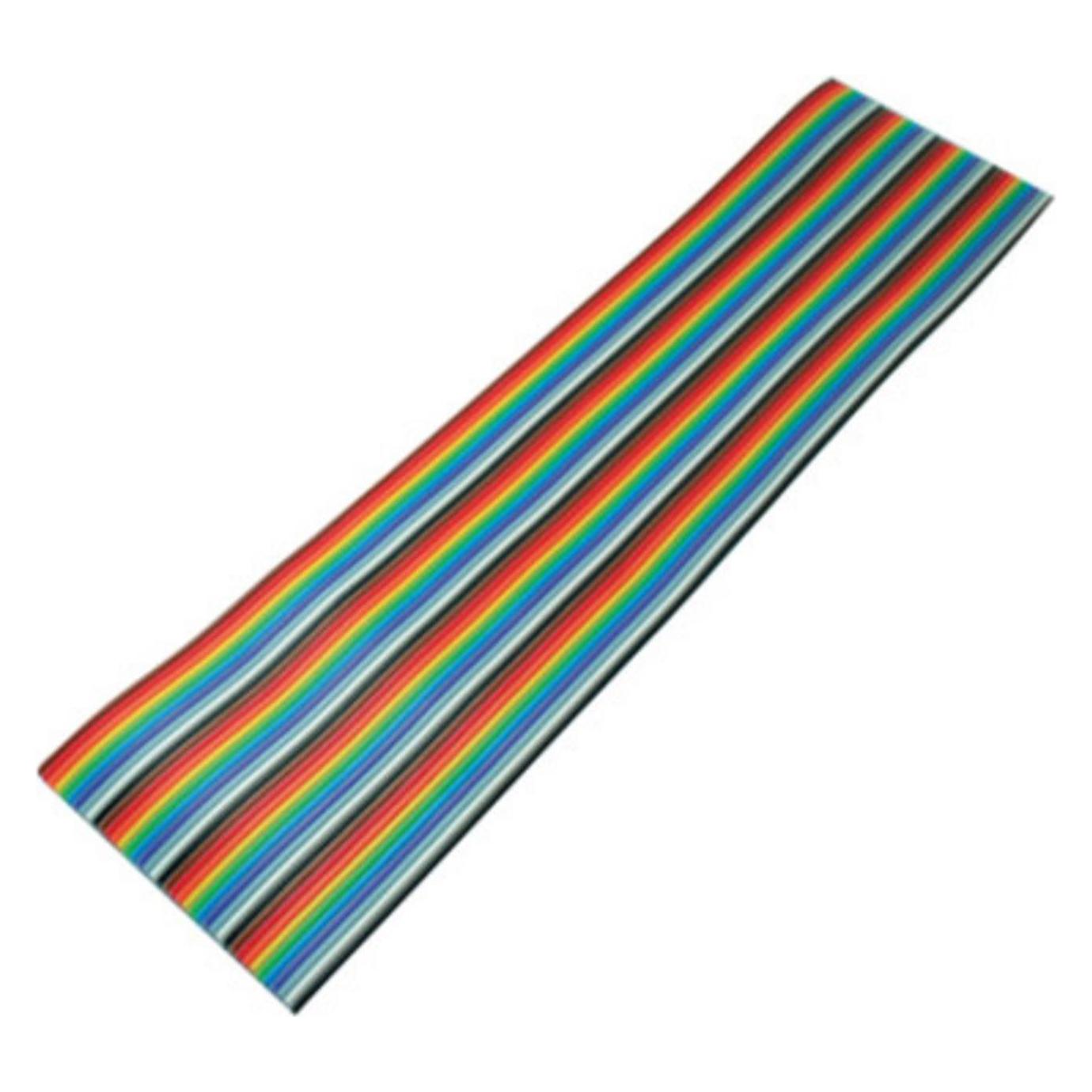 Shiverpeaks S/CONN maximum connectivity Flachkabel, farbig Raster 1,27 mm, 40 pin, 30,5m (79072)