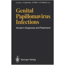 Genital Papillomavirus Infections, Fachbücher von Herbert Pfister, Stefania Jablonska, Hans-Egon Stegner, Gerd Gross