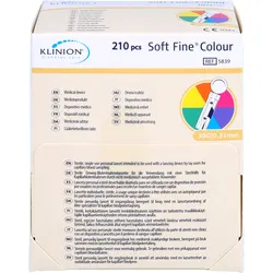 Klinion Soft Fine 30G Lanzetten Bunt 210 ST