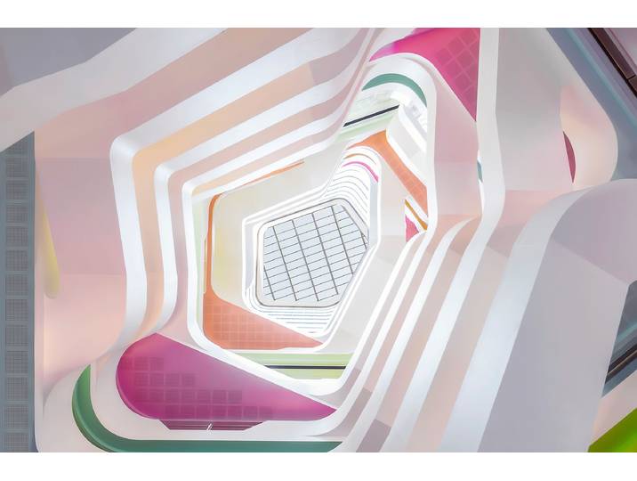 Fototapete PAPERMOON Photo-Art RENEE DOYLE, AUF DIESE WEISE - ODER VIELLEICHT SO , bunt, B:4m L:2,6m, Vlies, Tapeten, Fototapete