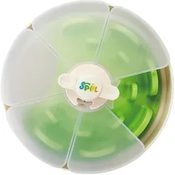 Magni SPIN - Starter kit - Interactive Feeder UFO Maze with Twister - Green, Futternapf