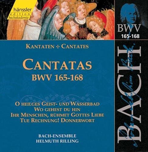 Bach Collegium - Edition Bachakademie Vol. 50 (Geistliche Kantaten Bwv 165-168) - Preis vom 17.10.2026 19:25:27 h