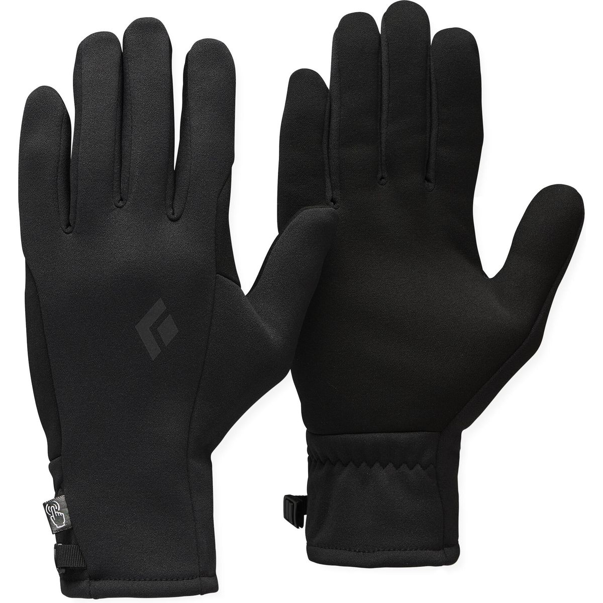 Black Diamond Midweight Screentap Liners black (0002) XLG BD8018060002XLG1