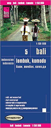 Reise Know-How Verlag Peter Rump, Reise Know-How Verlag - Reise Know-How Landkarte Bali, Lombok, Komodo (1:150.000) - Indonesien 5: world mapping project - Preis vom 09.10.2026 07:28:09 h