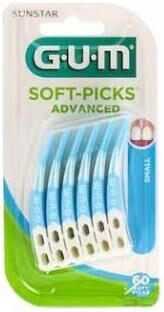 Gum Cepillo Interdental Soft Picks Small 60 Unidades Azul