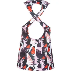 Arena, Damen, Sportshirt, Top Cross Back (XS)