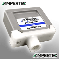 Ampertec Kompatible Tinte ersetzt Canon 1494B001 PFI-301B blau