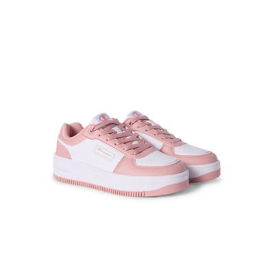 Sneaker CHAMPION "RD18 TWIN PLAT", Damen, Gr. 38, Synthetik, rosa (wht, bir), Schuhe Sneaker