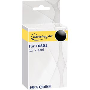 kompatibel für Epson T0801 schwarz Druckerpatrone