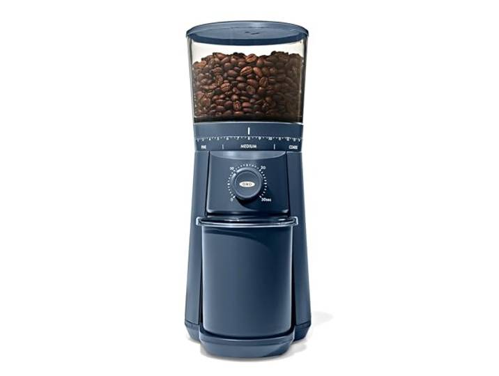 OXO Brew Kaffeemühle mit konischem Grat, Sturmblau