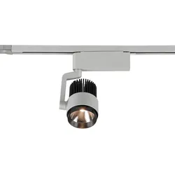 Trio LED-Strahler Radiator Alu, Eisen, Stahl & Metall Silber Titan