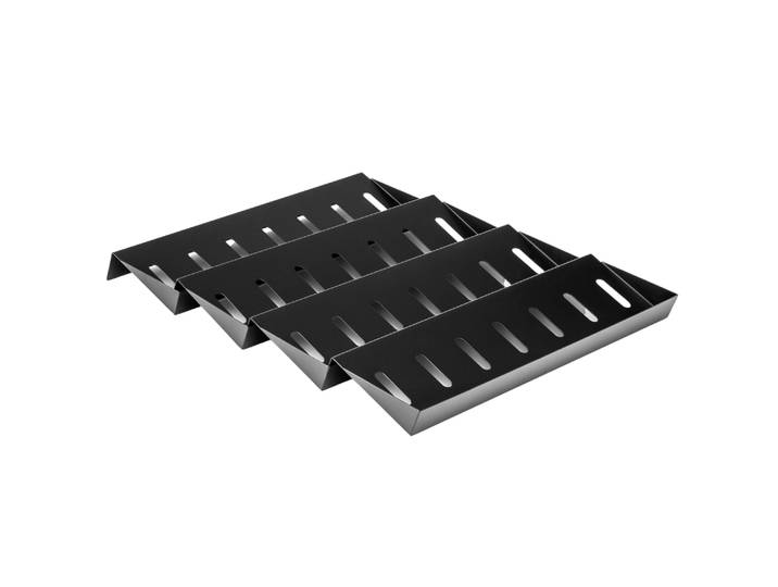 XIVADA Kruidenrek Lena - Lade - 30 kruidenpotjes - Aluminium - Zwart