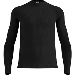 Odlo, Herren, Funktionsshirt, Seamless Performance Wool BL Top (S), Schwarz