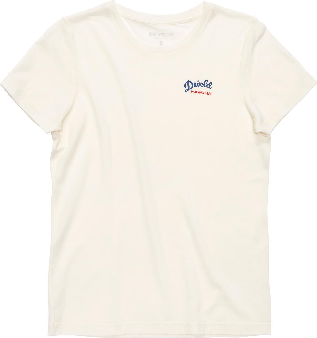 Devold Women's Classic Script Tee White S