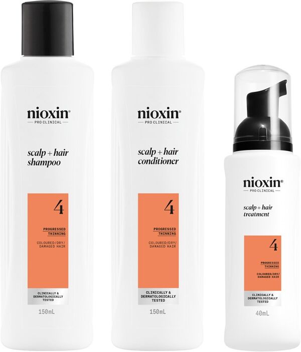 Nioxin Scalp + Hair Thickening System 4 for Coloured, Dry and Damaged
