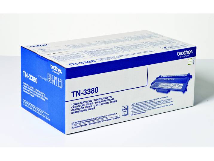 Brother TN3380 Toner original - Noir