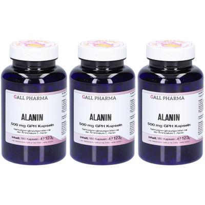 Alanin 500 mg GPH Kapseln x3 3x180 St