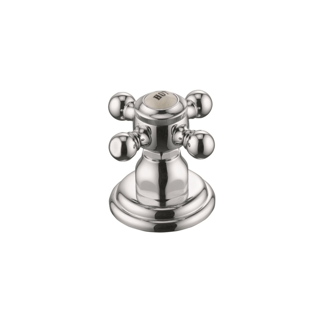Kludi Seitenventil Hot Adlon Standmontage chrom 518180520