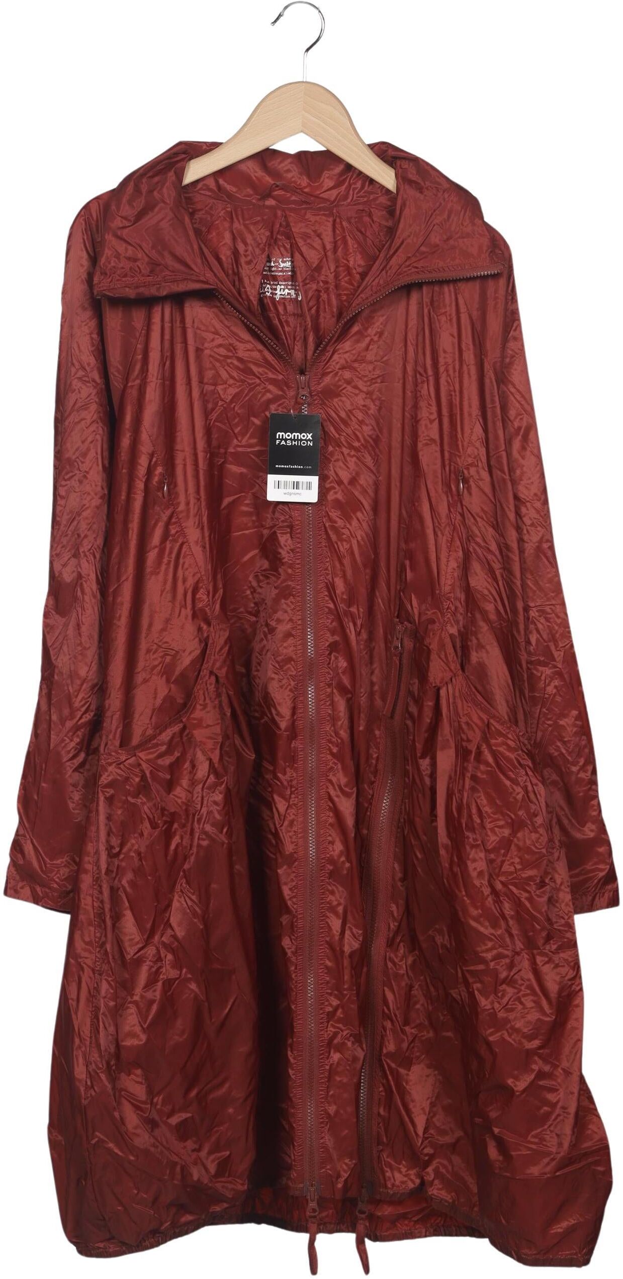 Rundholz Damen Mantel, Rot, Gr. S, Synthetik - Second Hand