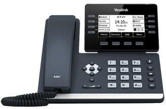 Yealink SIP-T53W IP Desk Phone with Wi-Fi - Black