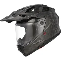 Acerbis Attack-C, Endurohelm - Schwarz/Dunkelgrau - L